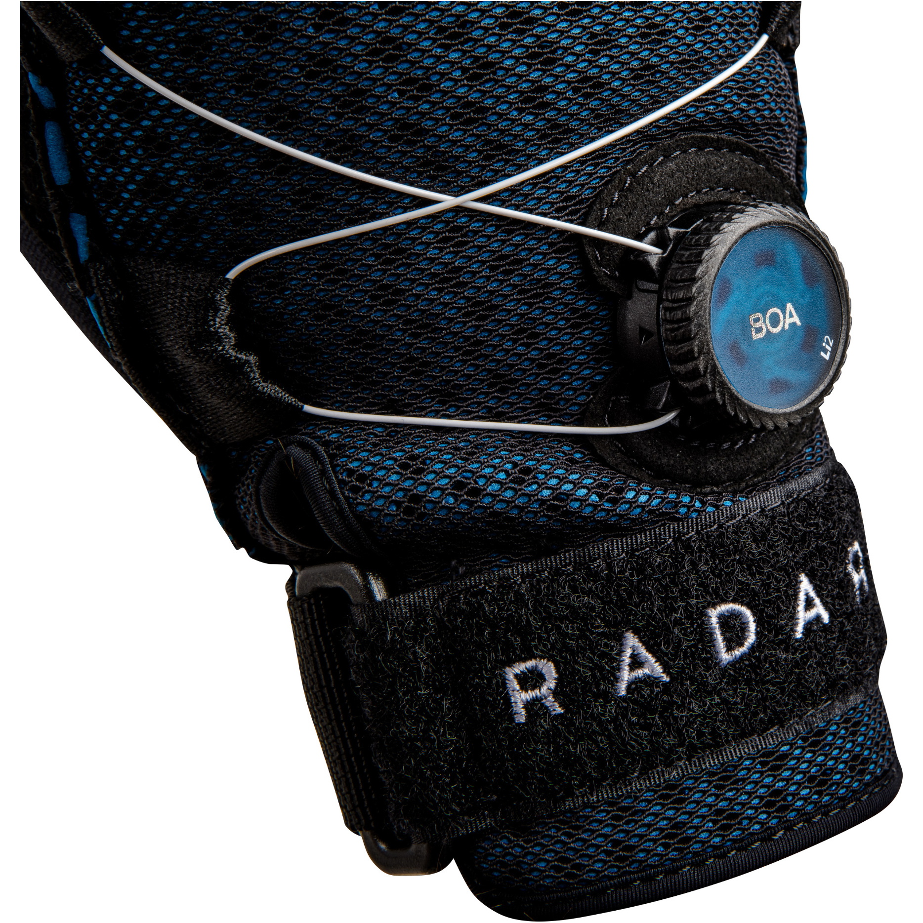 2026 Radar Vapor A Boa Glove R23GL-VA-A - Black / True Blue Ariaprene